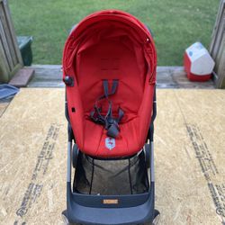 Stokke Stroller Red Great Condition 