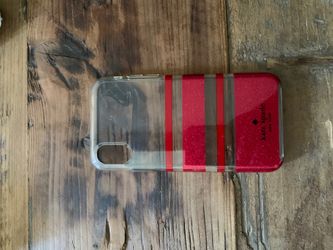 Kate Spade iPhone cases XS used $7 each