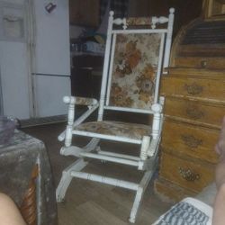 antique rocking chair