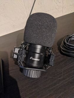 Foxnovo Microphone with External Sound Card 