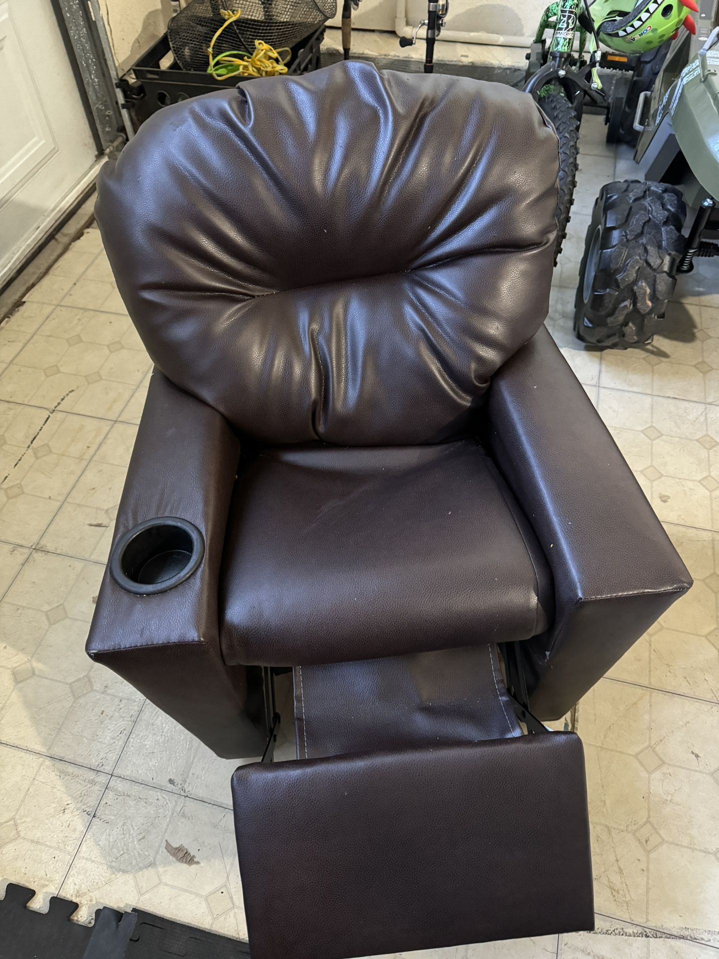 Kids Leather Chair