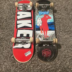 2 Skate Boards Used