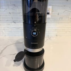 AICOOK Conical Burr Coffee Grinder