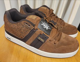 Adio Shaun White Men's low-top skateboarding sneakers Shoes brown Size 12 / NEW