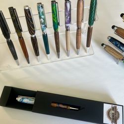Handmade Acrylic & Exotic Wood Pens ✨