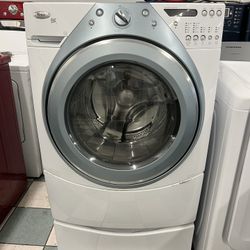 Whirlpool Duet Washer With Pedestal( Delivery Available)