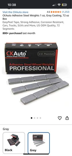Ck auto premium wheel weights