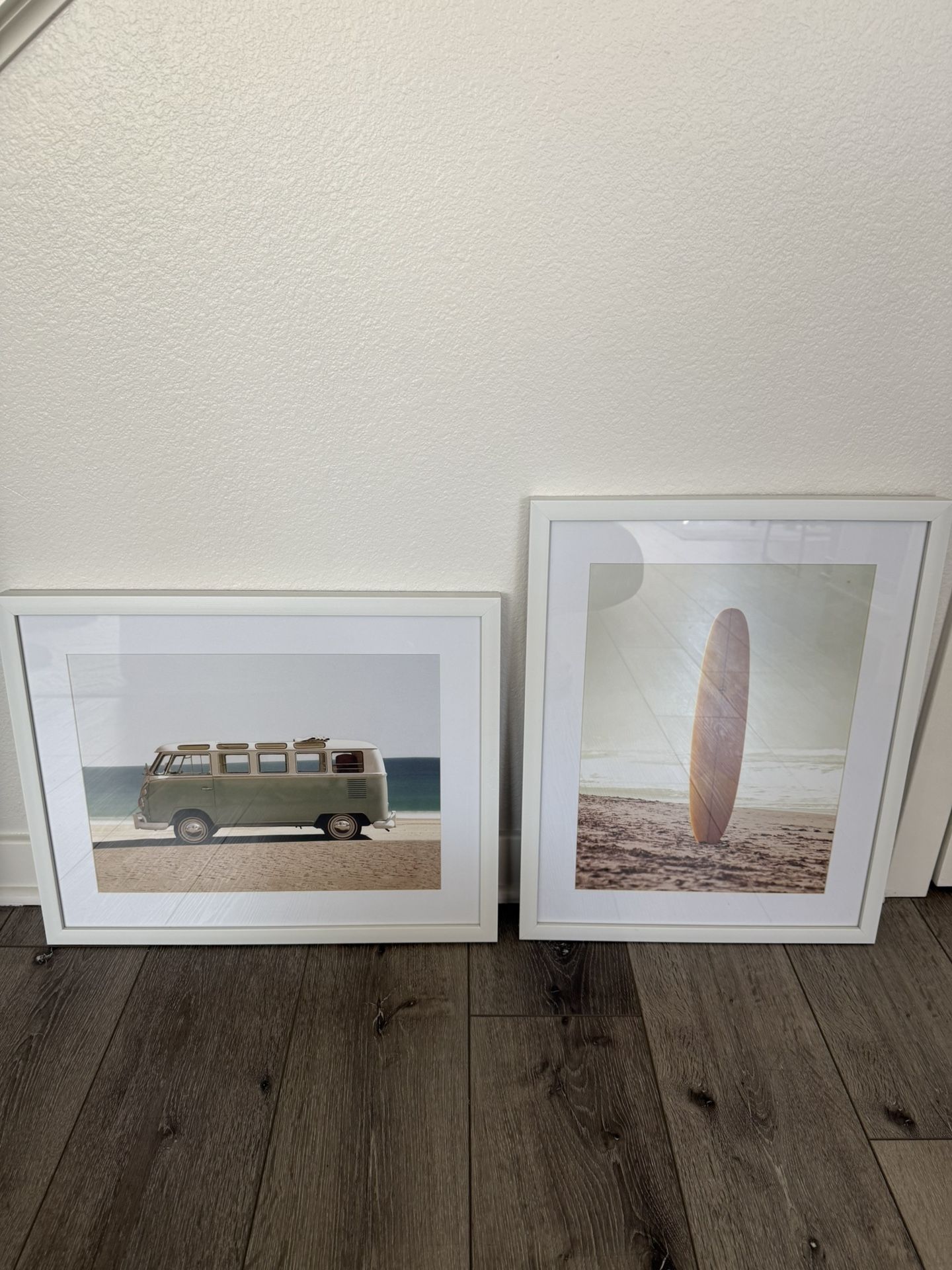 Coastal Wall Art – Surf & Van Prints (Framed, 16x20)