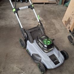 Ego Mower Trimmer Battery And Charger 