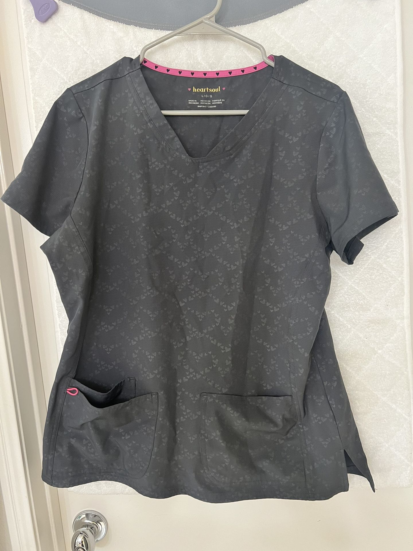 Heart Soul Scrub Top