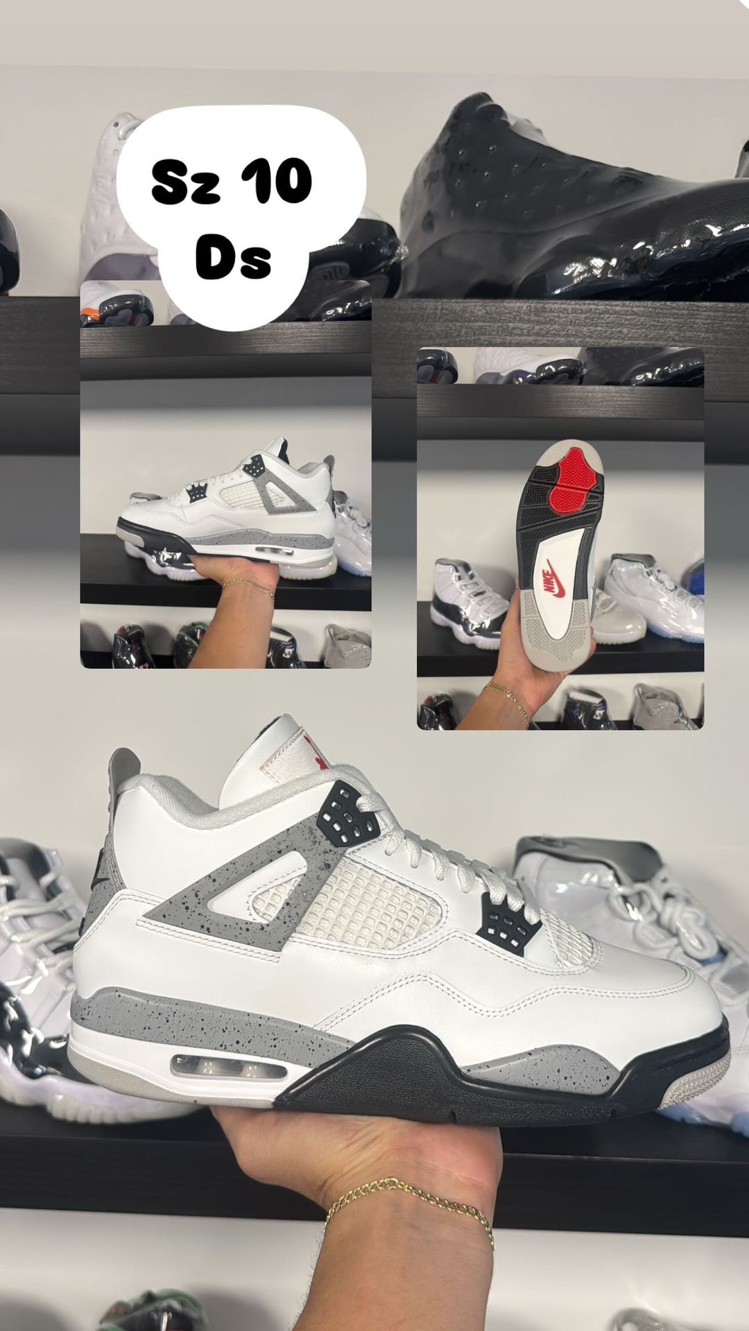 Jordan 4 Cement