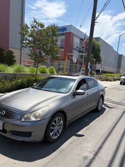 Infiniti G35 G37 Sedan Silver