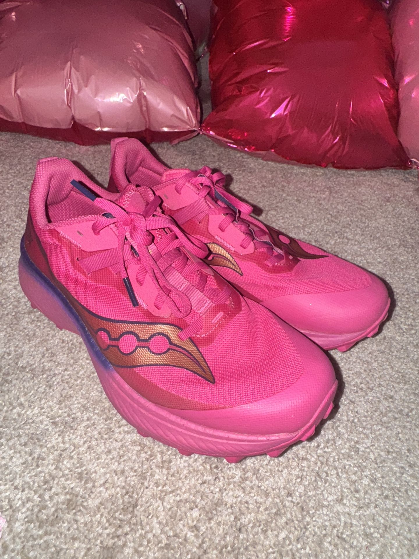 Saucony Vibrant Pink Athletic Shoes