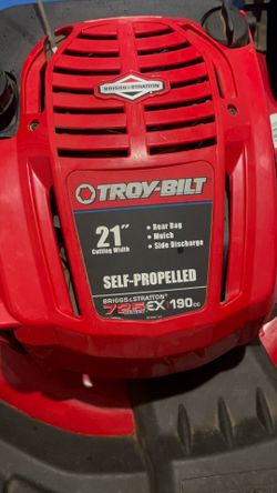 Troy Bilt Lawnmower and edger