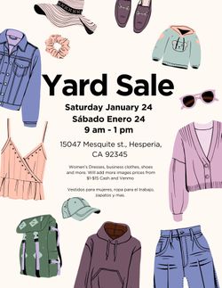 Yard Sale