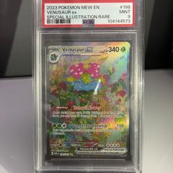 PSA9 Venusaur ex SIR 198/165