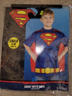 Child Shirt with Cape-New
