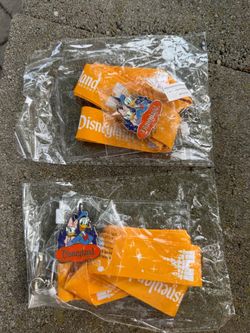 Disneyland lanyards and pins (2)