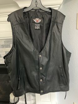 Harley Davidson Motorcycle Vest ,Men’s  Size XL