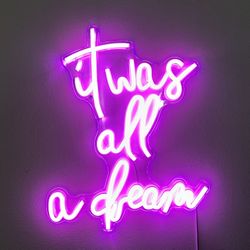 Pink Neon Sign