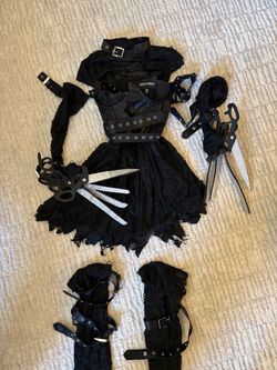 Edward scissorhands Halloween costume xs