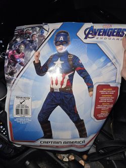 Kids Captian America Costume