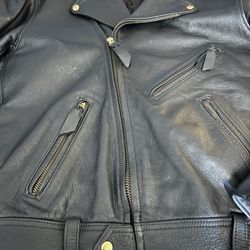 Vintage Biker Leather Jacket (Mr. Leathers San Francisco, LA)