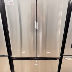 New Samsung Bespoke 24 cu ft French Door Refrigerator rf24bb6600ql