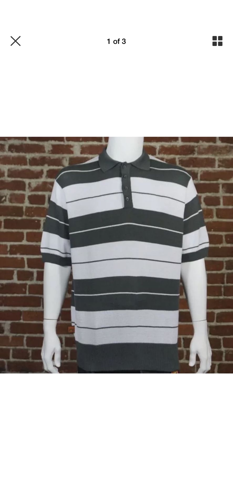 Charlie Brown men’s cascade polo shirts