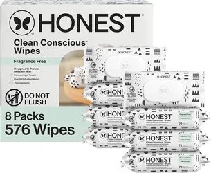 The Honest Company Hypoallergenic Multi-Use Baby Wipes