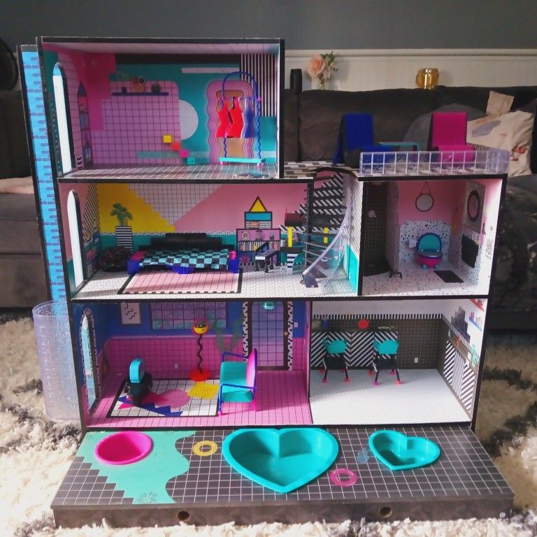 Dollhouse, Camper And Car Bundle