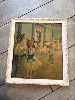 Edgar Degas' famous Impressionist painting