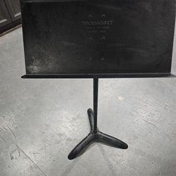 Manhasset Music Stand for Sheet Music - 48 Symphony Model - Long Lasting, Durable Manhasset Stand - Adjustable Height - 26" to 48" - Made in the USA