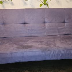 Blue futon $20 obo