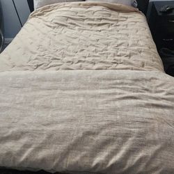 Queen Bed Frame Box Spring And Mattres 