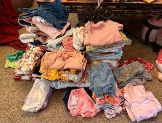 Baby Girl Clothes Lot - 9 Month Size