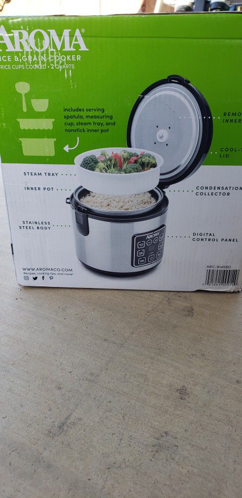 Aroma 8 Cup Rice & Grain Cooker