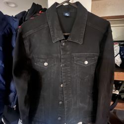 Black Jean Jacket 