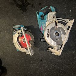 Makita Skill Saws. Buy Both Together Or Separate Up To You
