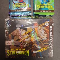 Secrets of strixhaven collector booster box play booster packs