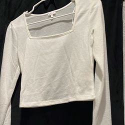 Long Sleeve White Shirt 