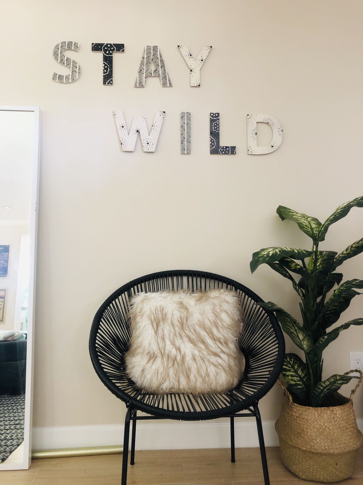 STAY WILD Wall Decor