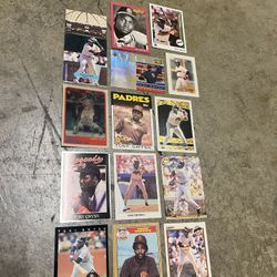 Tony Gwynn Baseball Card Lot
