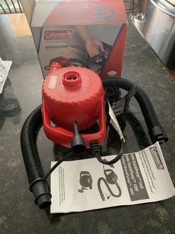 Coleman quick pump 120v