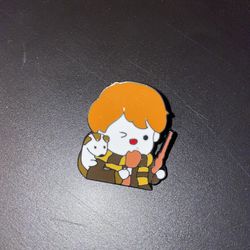 Ron Weasley Harry Potter Enamel Pin Gryffindor Brand New