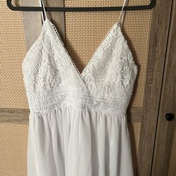 White Romper