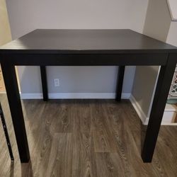 Black Kitchen Table With Two Chairs