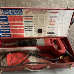 Milwaukee Heavy Duty Sawzall 