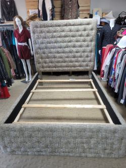 Custom Made Queen Size Upholstery Headbord And Frame