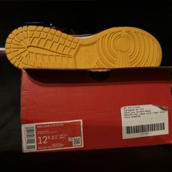 Nike Dunk Low Size 12.5